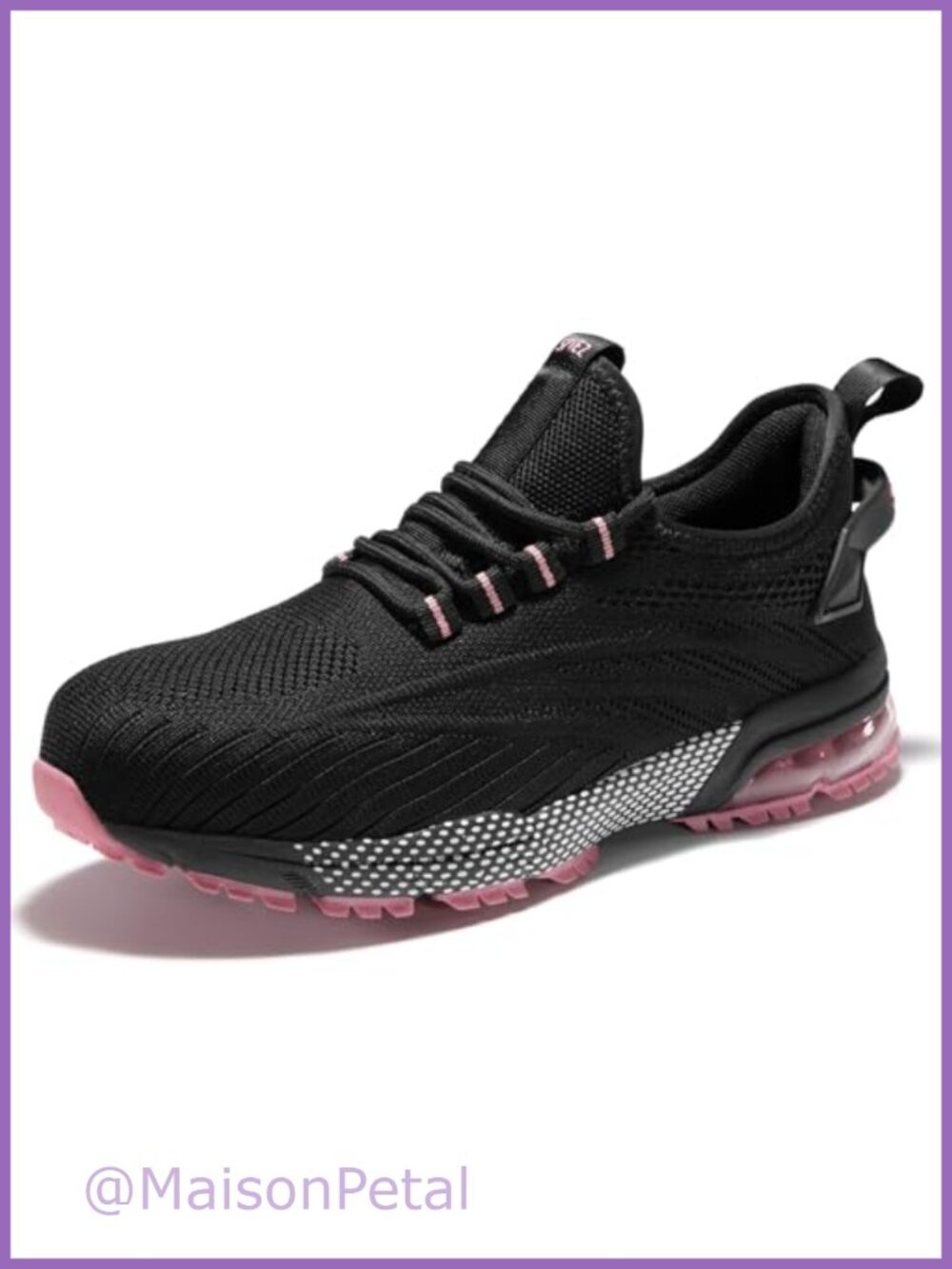 SPIEZ Composite Toe Safety Shoes Air Cushion Work Sneakers Women